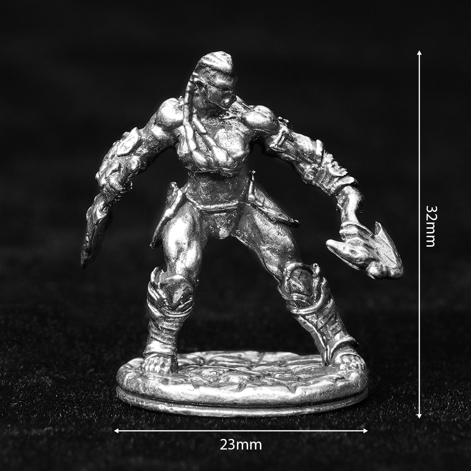 DND Dice board game accessories metal fantasy character miniatures desktop chess collection - Bear Dice