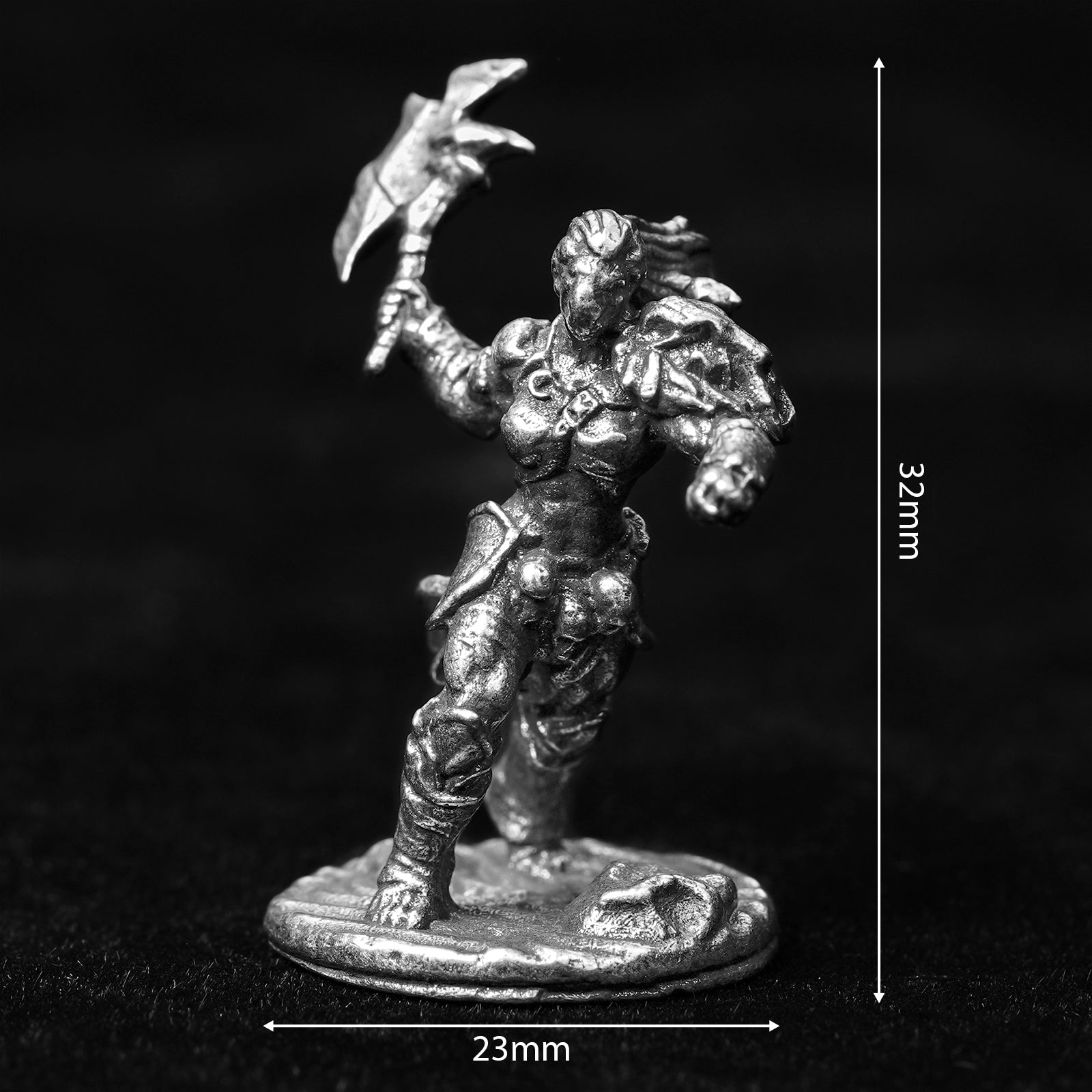DND Dice board game accessories metal fantasy character miniatures desktop chess collection - Bear Dice