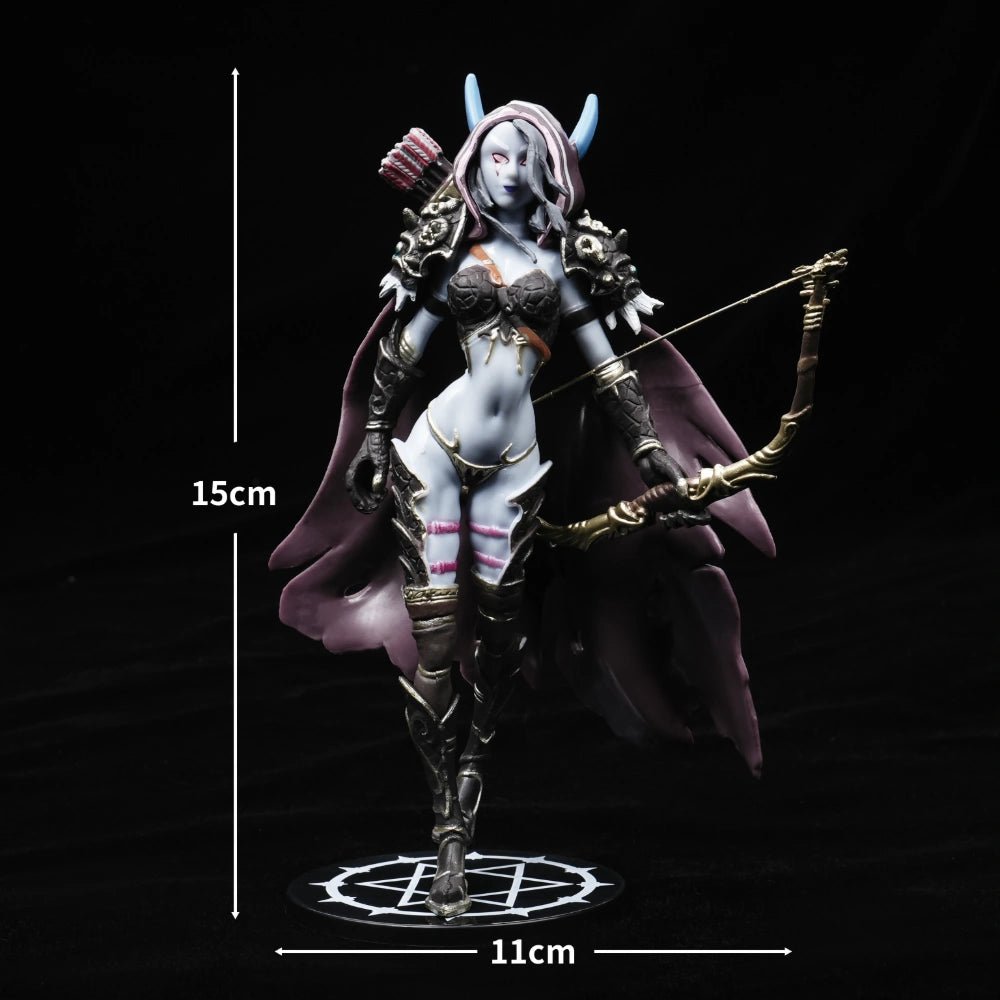 DND Dice Fantasy Adventure Sylvanas Windrunner 15cm Tabletop Game Model - Bear Dice