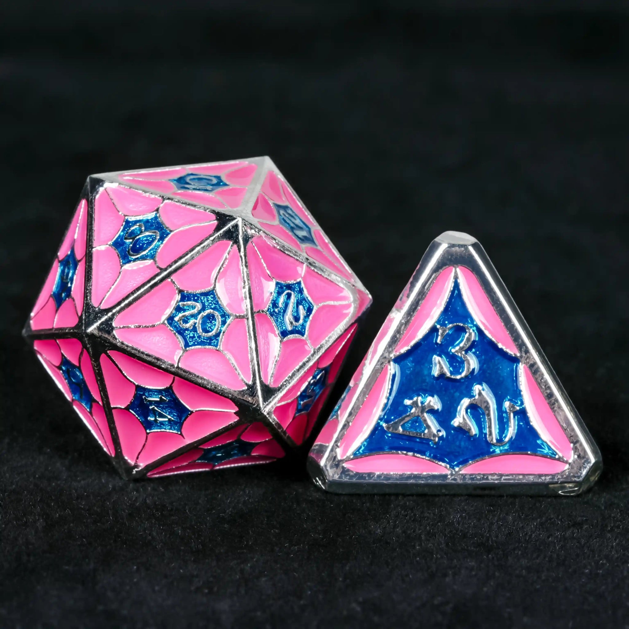 DND Dice - Interstellar Series Metal Dice Set - Bear Dice