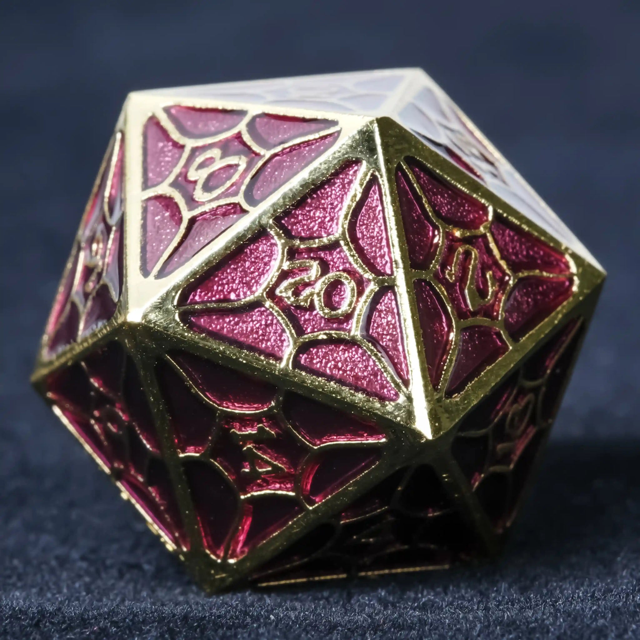 DND Dice - Interstellar Series Metal Dice Set - Bear Dice