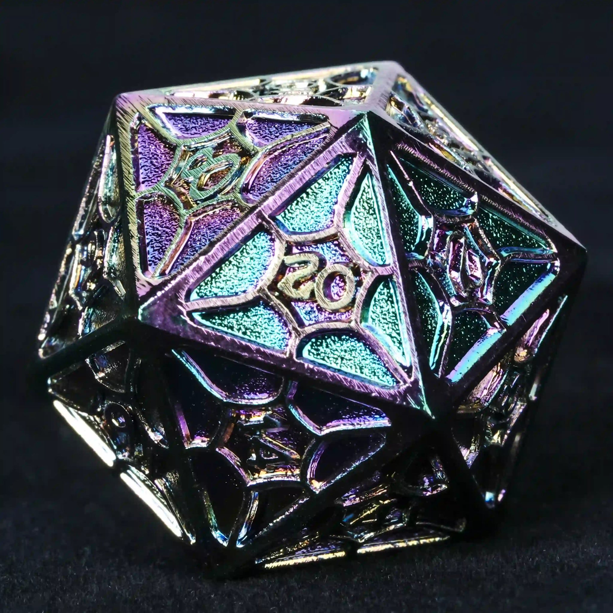 DND Dice - Interstellar Series Metal Dice Set - Bear Dice