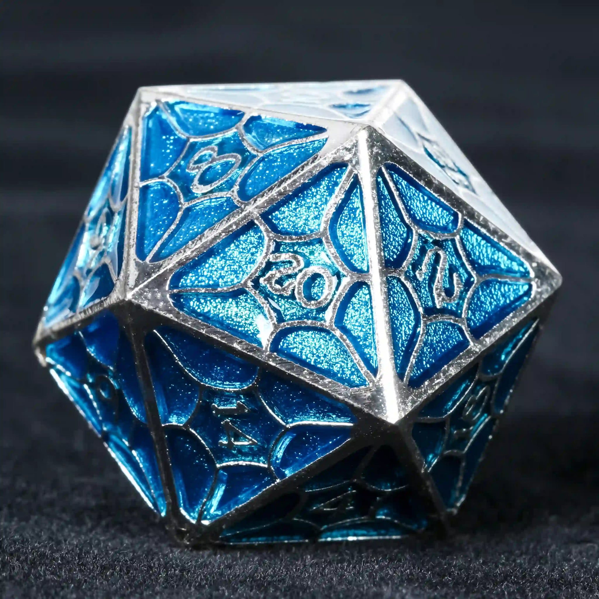 DND Dice - Interstellar Series Metal Dice Set - Bear Dice