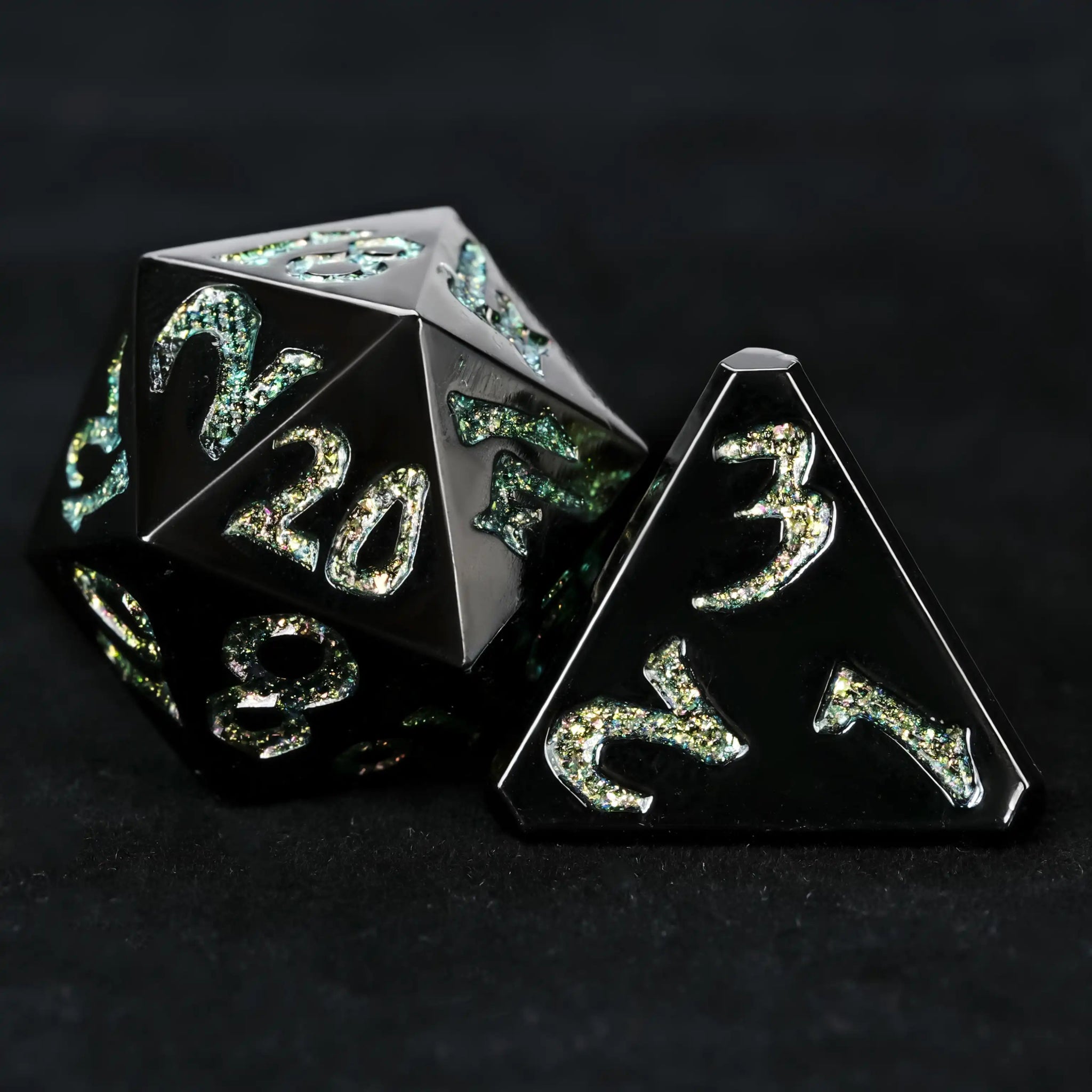 DND Dice – Iron Sentinel Series Metal Dice Set - Bear Dice