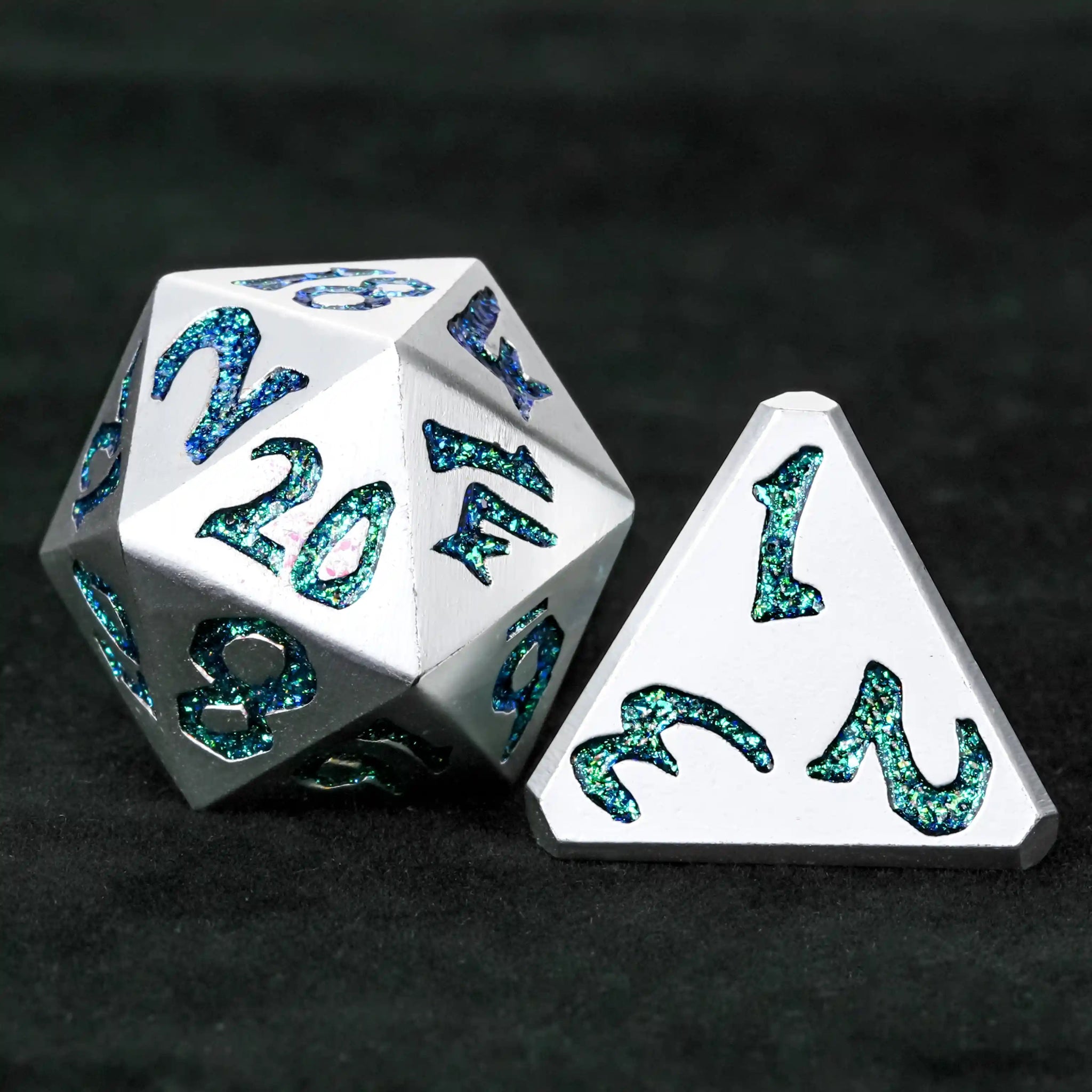 DND Dice – Iron Sentinel Series Metal Dice Set - Bear Dice