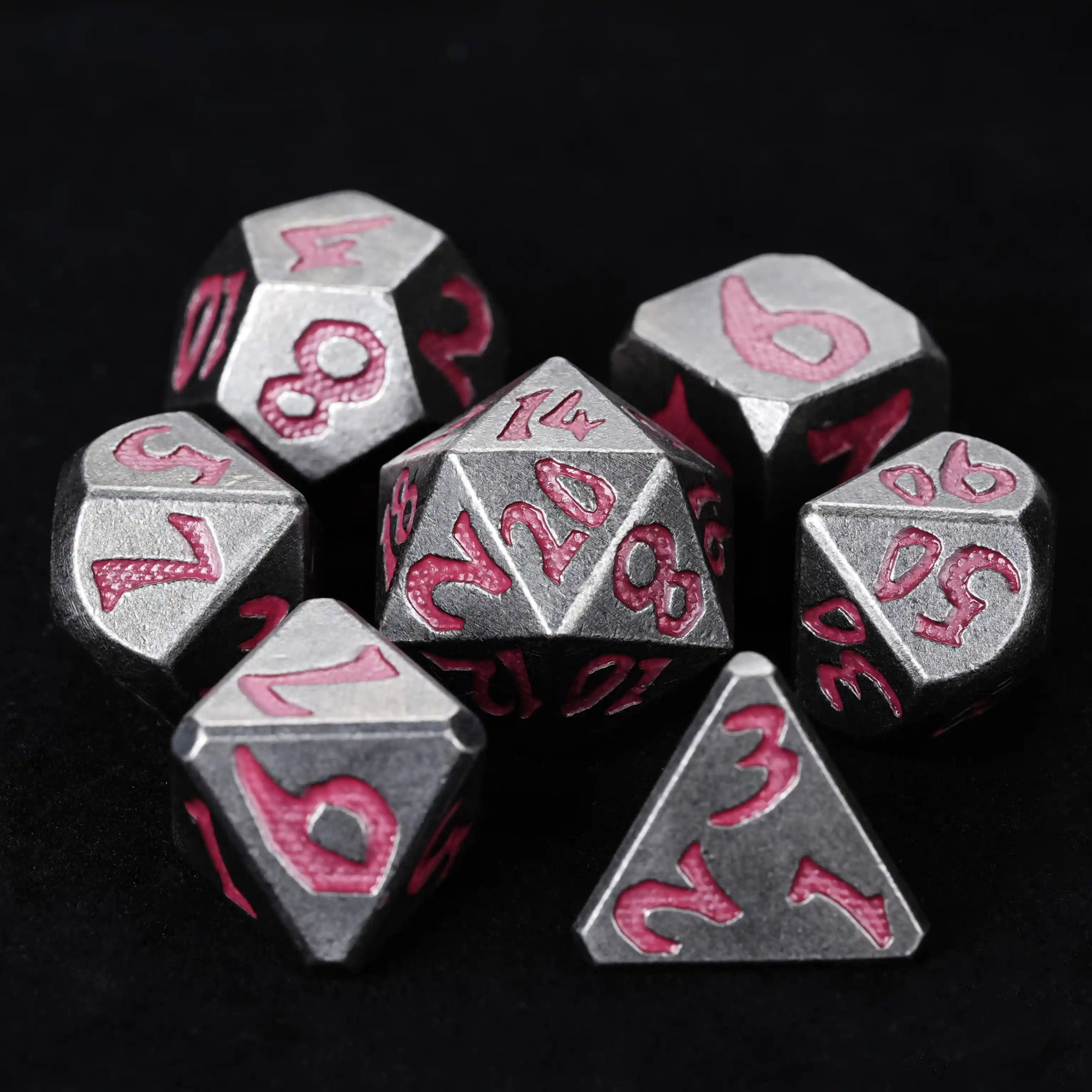 DND Dice – Iron Sentinel Series Metal Dice Set - Bear Dice