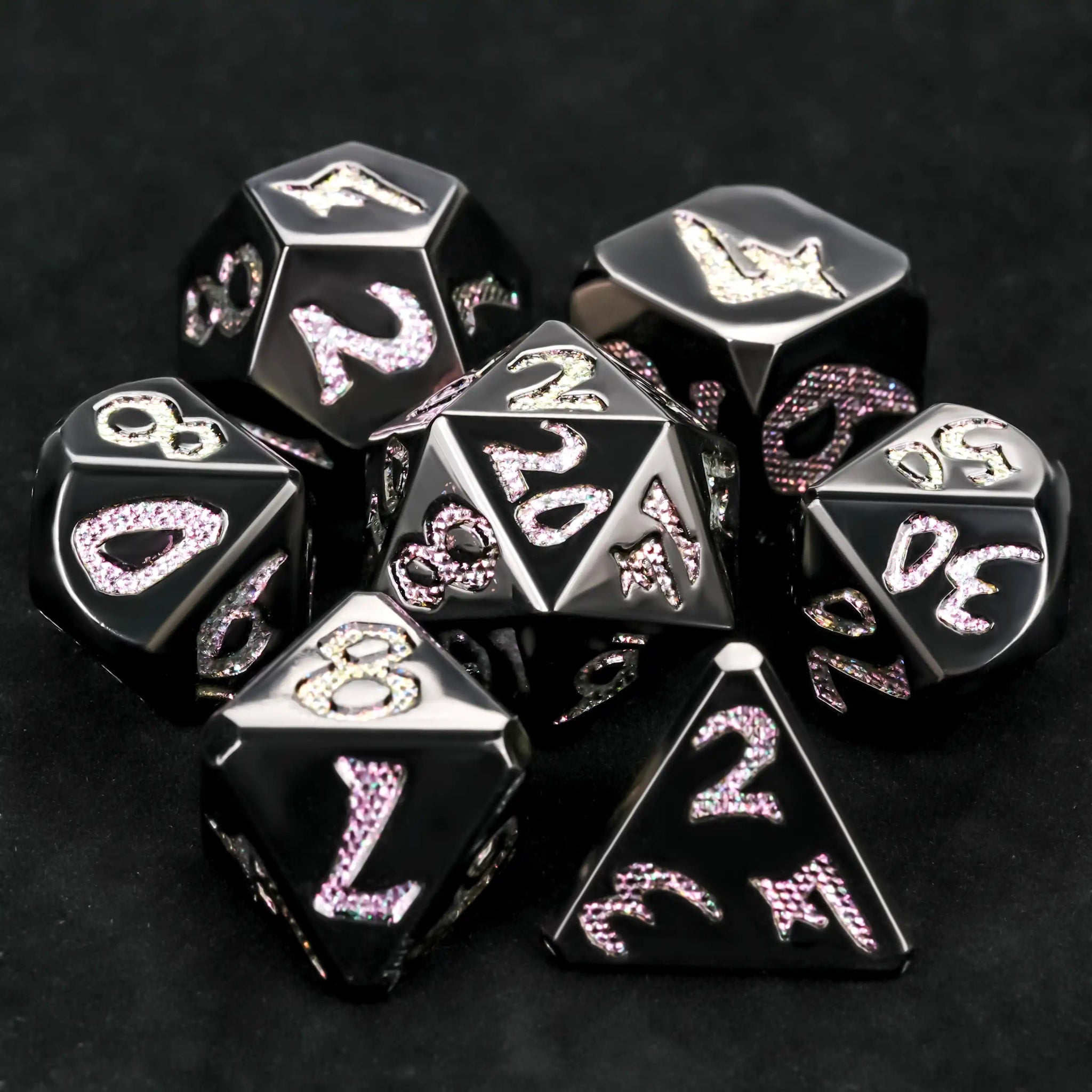 DND Dice – Iron Sentinel Series Metal Dice Set - Bear Dice