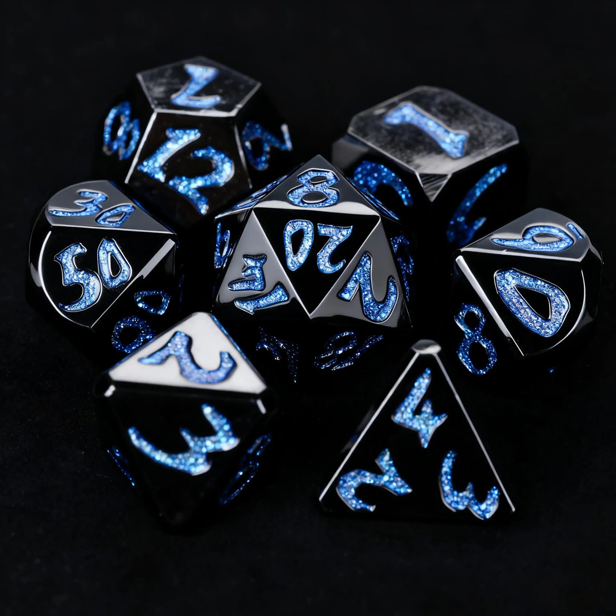 DND Dice – Iron Sentinel Series Metal Dice Set - Bear Dice
