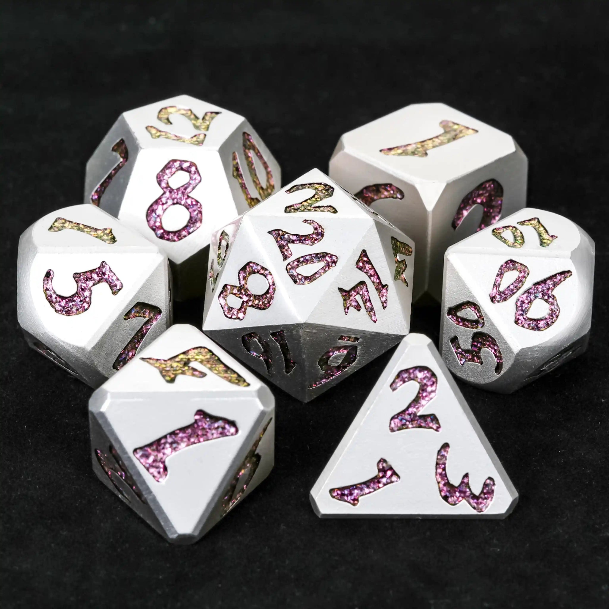 DND Dice – Iron Sentinel Series Metal Dice Set - Bear Dice