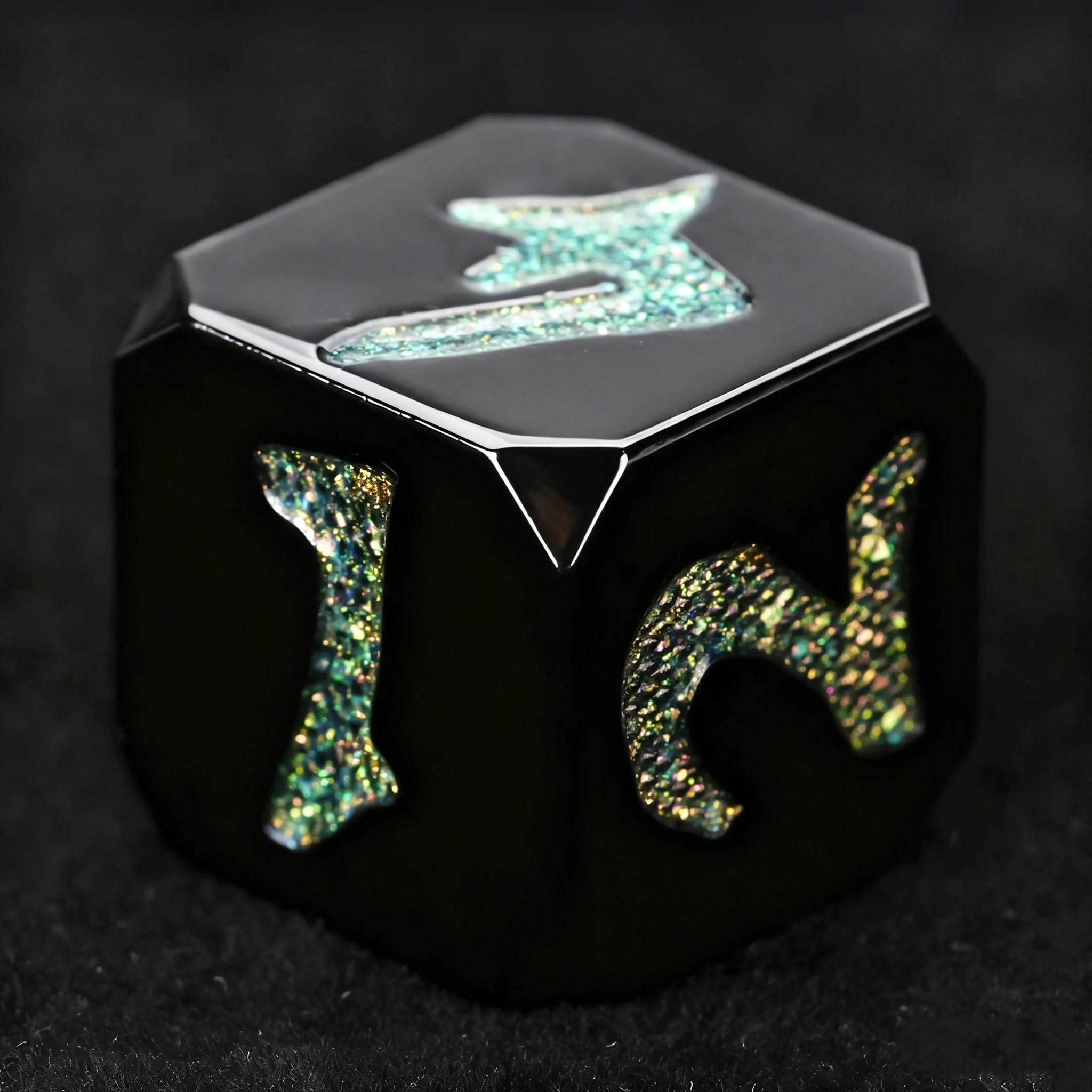 DND Dice – Iron Sentinel Series Metal Dice Set - Bear Dice