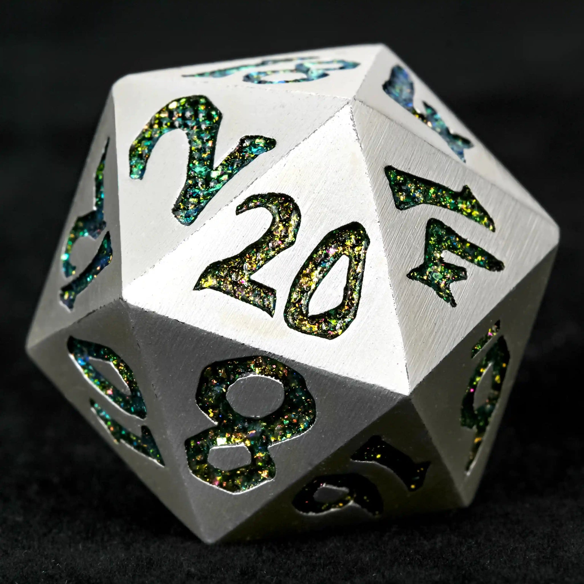 DND Dice – Iron Sentinel Series Metal Dice Set - Bear Dice