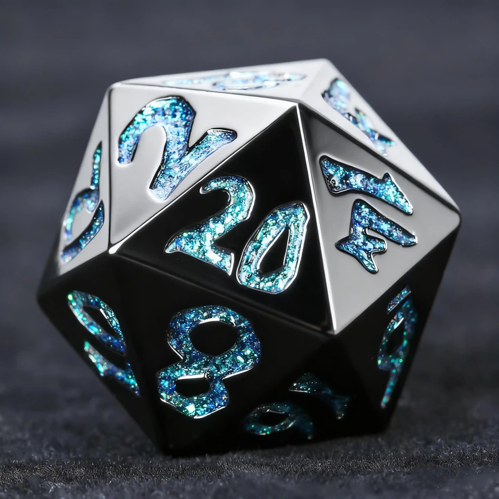 DND Dice – Iron Sentinel Series Metal Dice Set - Bear Dice