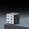DND dice titanium alloy solid D6 dice creative table game dice - Bear Dice