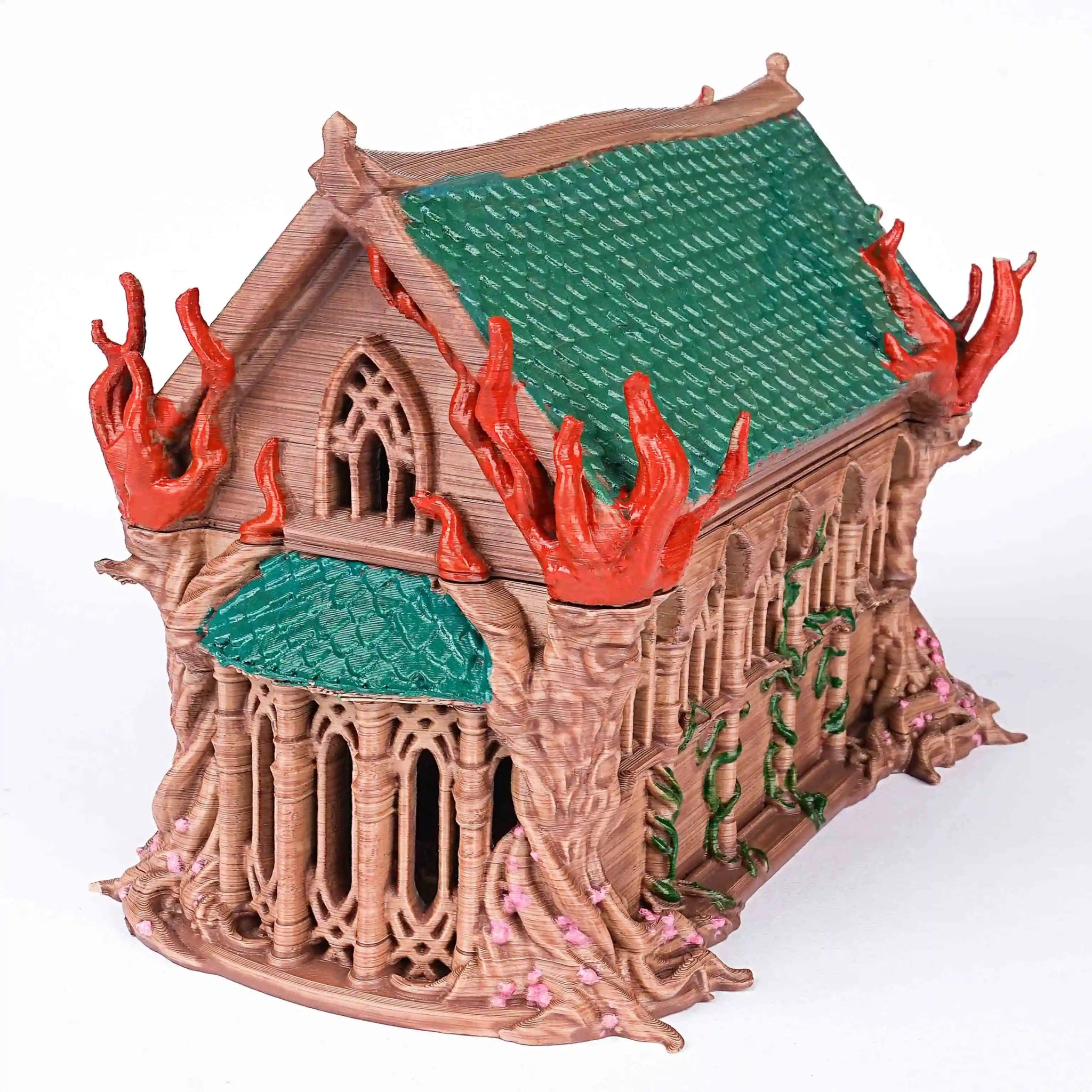 DND Fantasy Style Elven Architecture - Tabletop Miniatures - Bear Dice