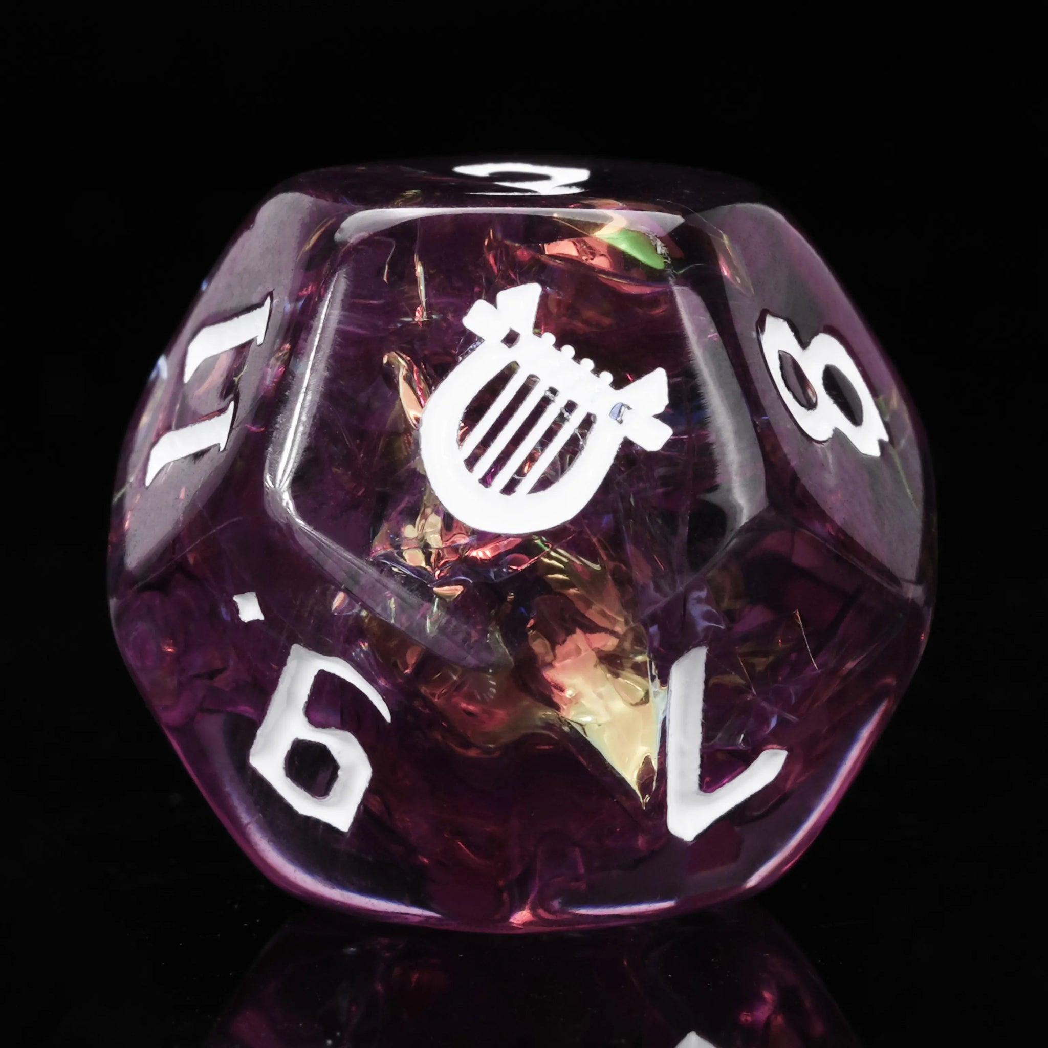Kickstarter Dice – Bard Resin Polyhedral Dice Set - Bear Dice
