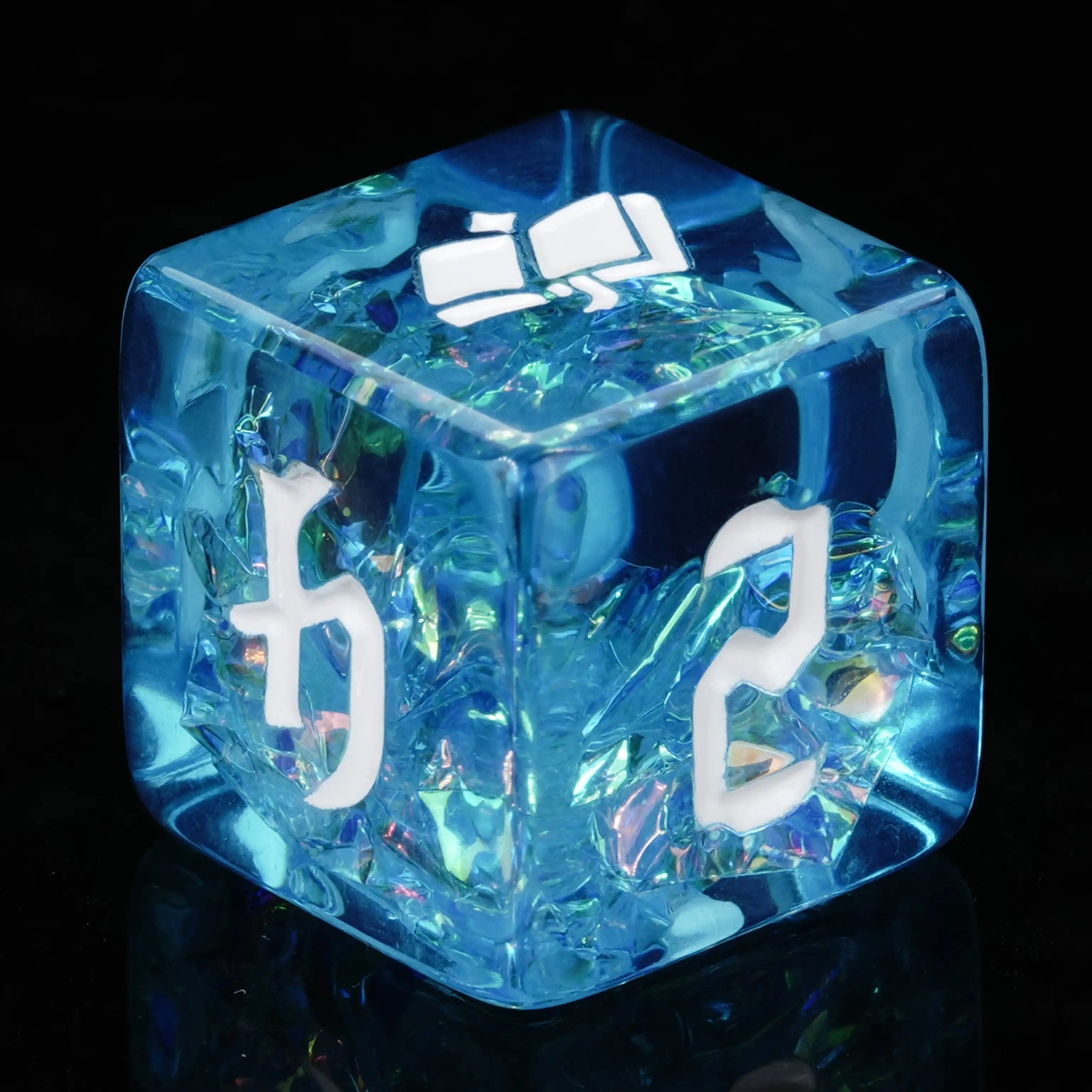 Kickstarter Dice – Blue Mage Resin Dice Set - Bear Dice