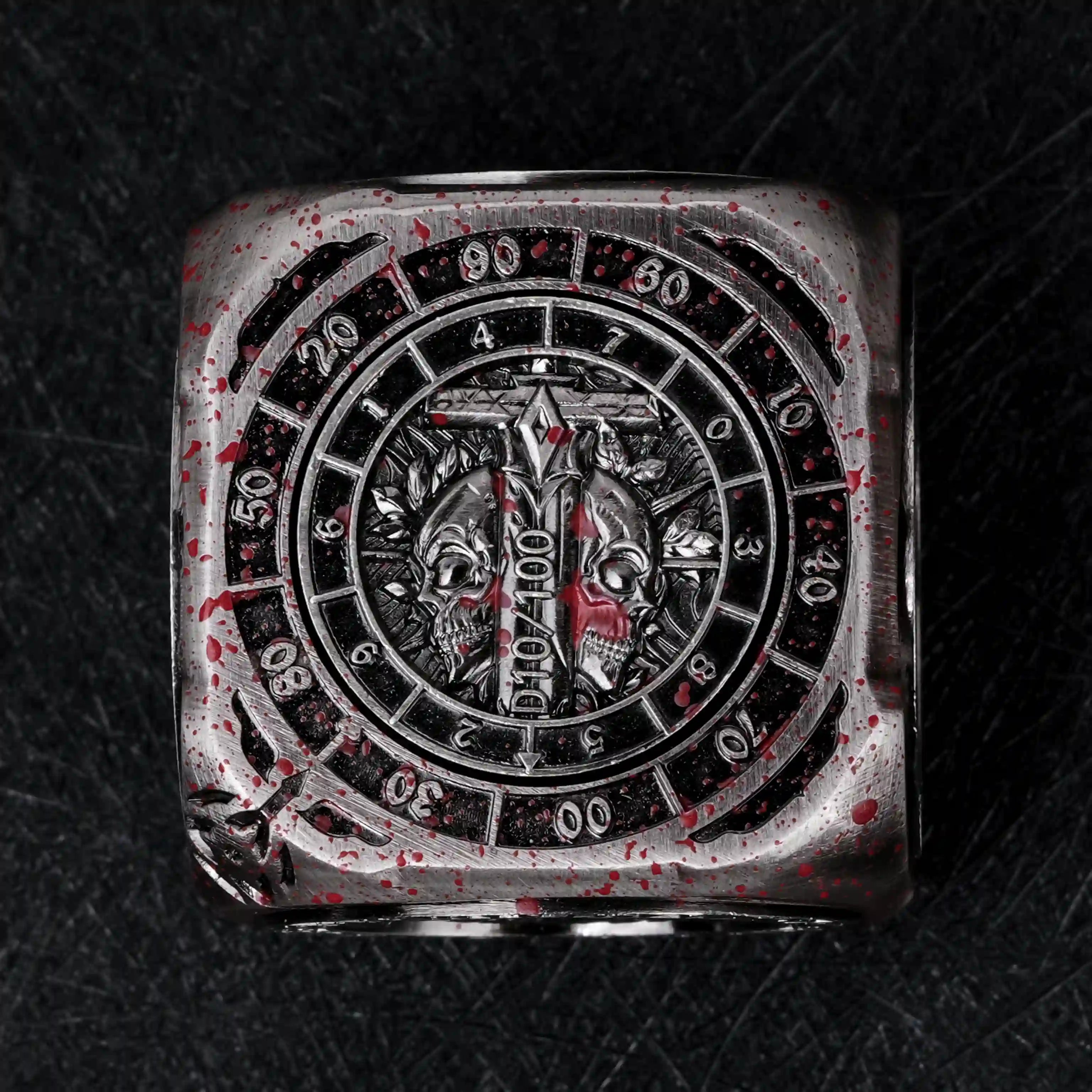 Kickstarter Dice - Unique Rotating D6 Dice - 7 - in - 1 Dice High Quality Dice - Bear Dice