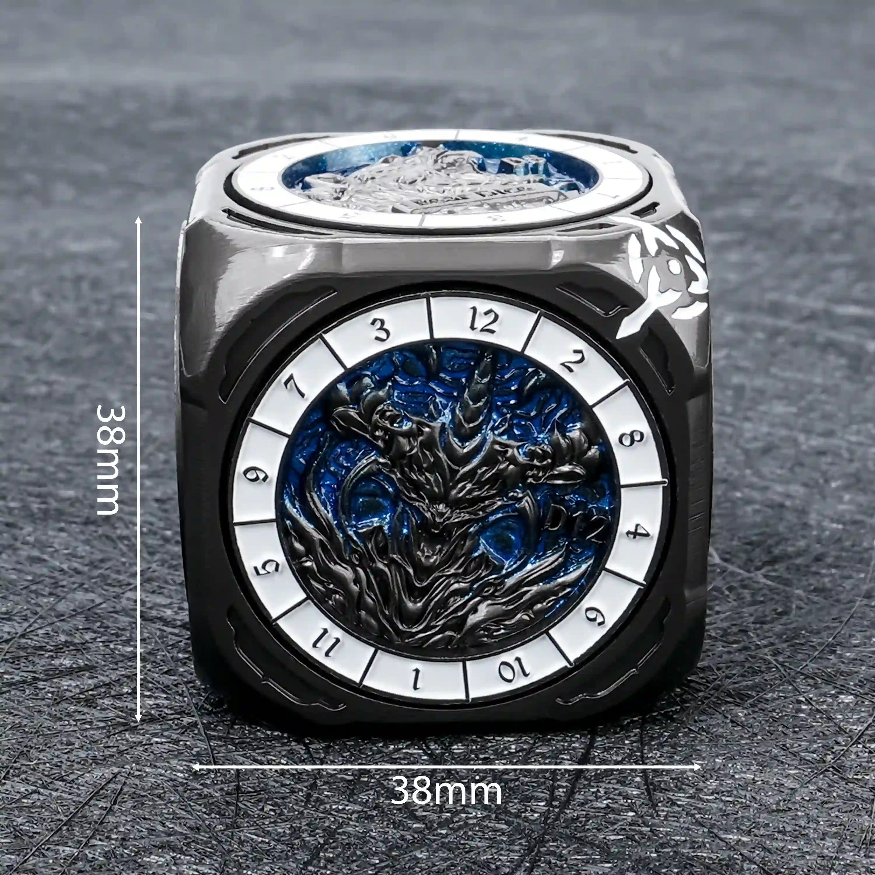 Kickstarter Dice - Unique Rotating D6 Dice - 7 - in - 1 Dice High Quality Dice - Bear Dice