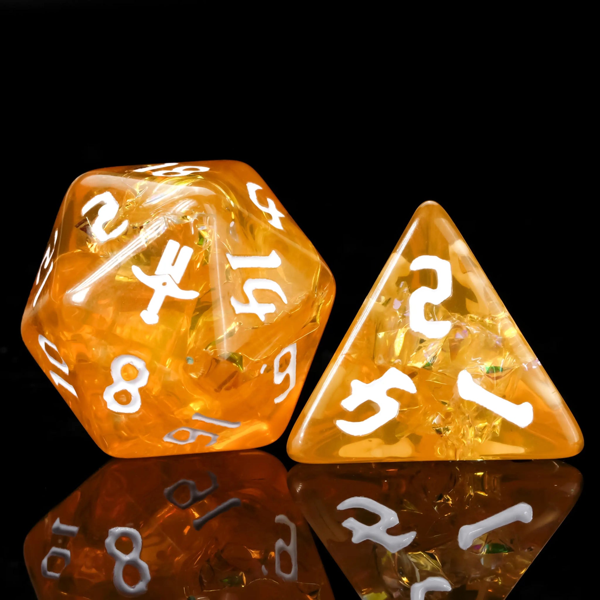 Kickstarter Dice – Warrior Class Resin Dice Set - Bear Dice