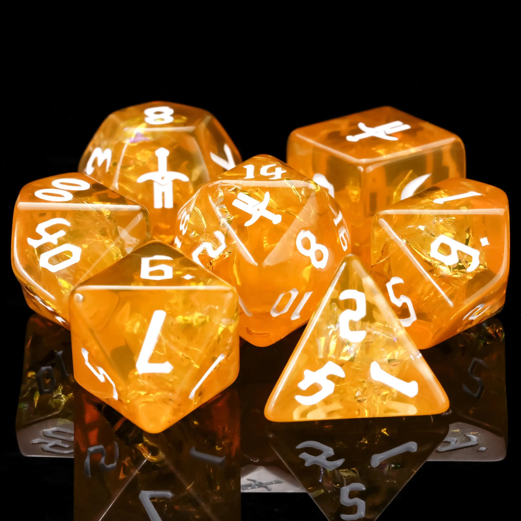 Kickstarter Dice – Warrior Class Resin Dice Set - Bear Dice