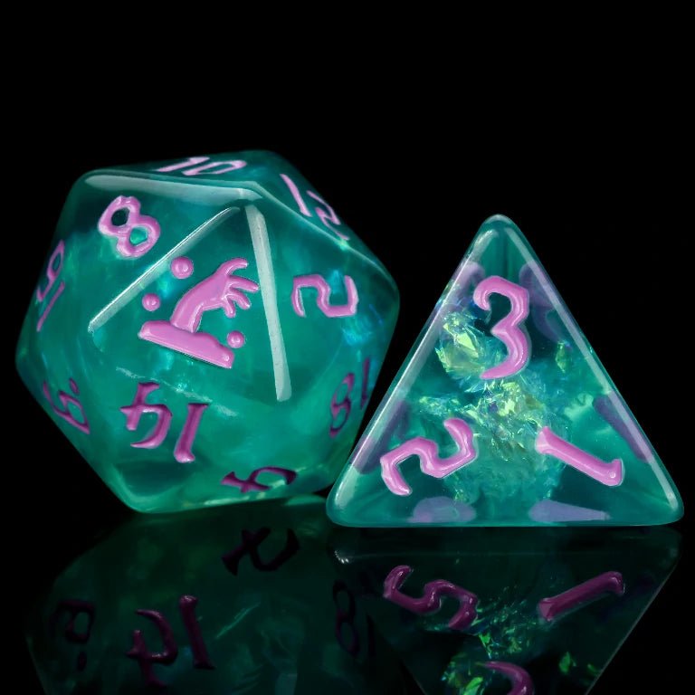 Kickstarter Dice — Zombie Resurrection Resin Dice Set - Bear Dice