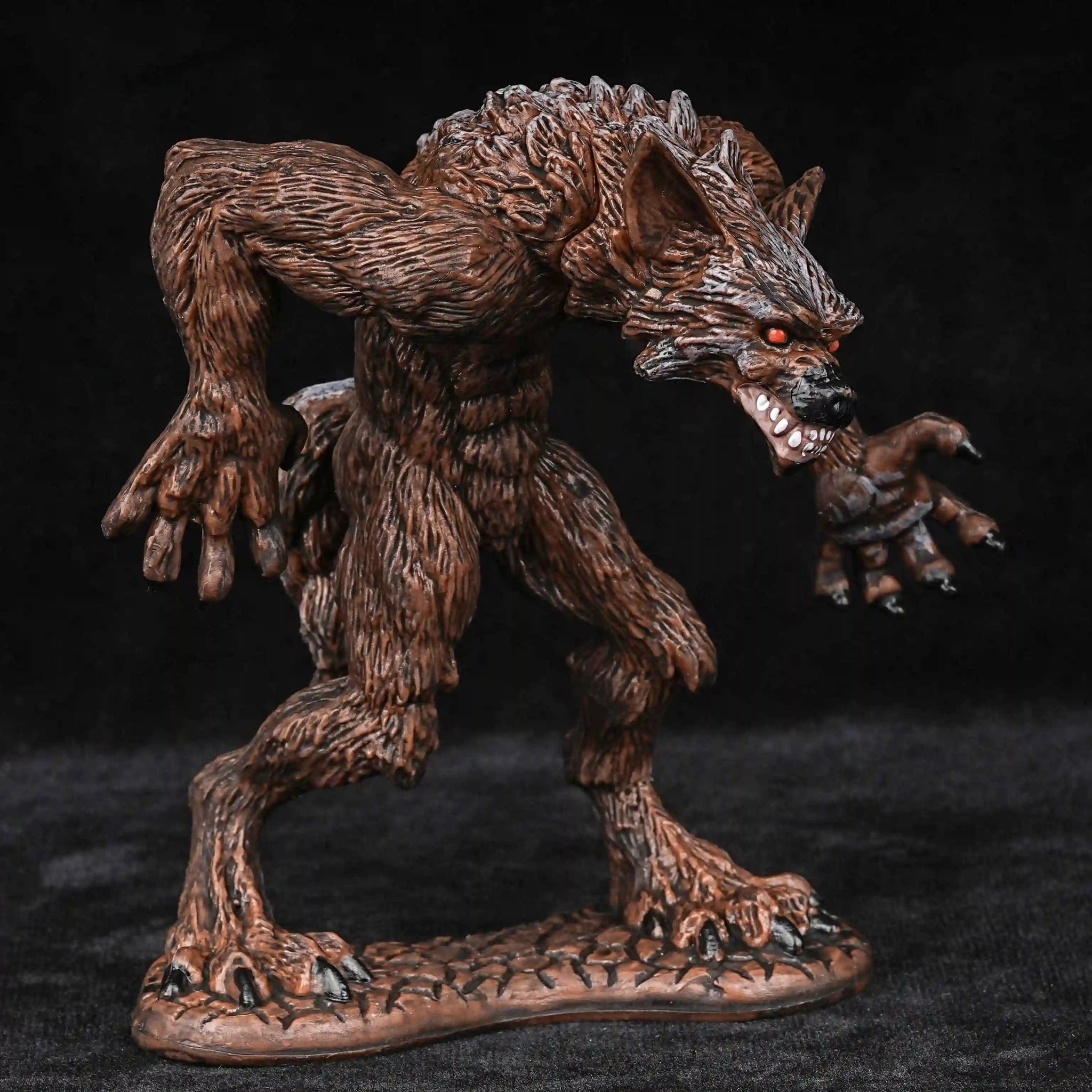 Mythic Realms Werewolf Model - Exquisite 4 - inch Mythic Creature Statue Dungeons & Dragons, Pathfinder - Bear Dice