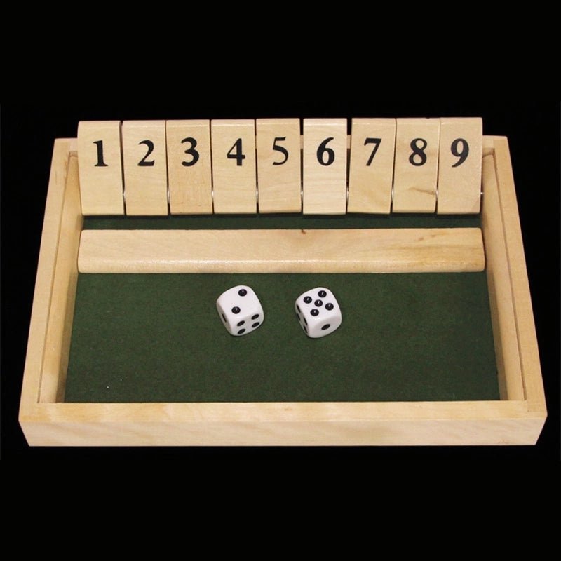 Premium wooden box game | Classic dice board game suitable for families and adults - Bear Dice