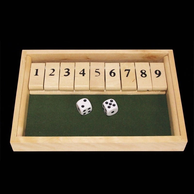 Premium wooden box game | Classic dice board game suitable for families and adults - Bear Dice