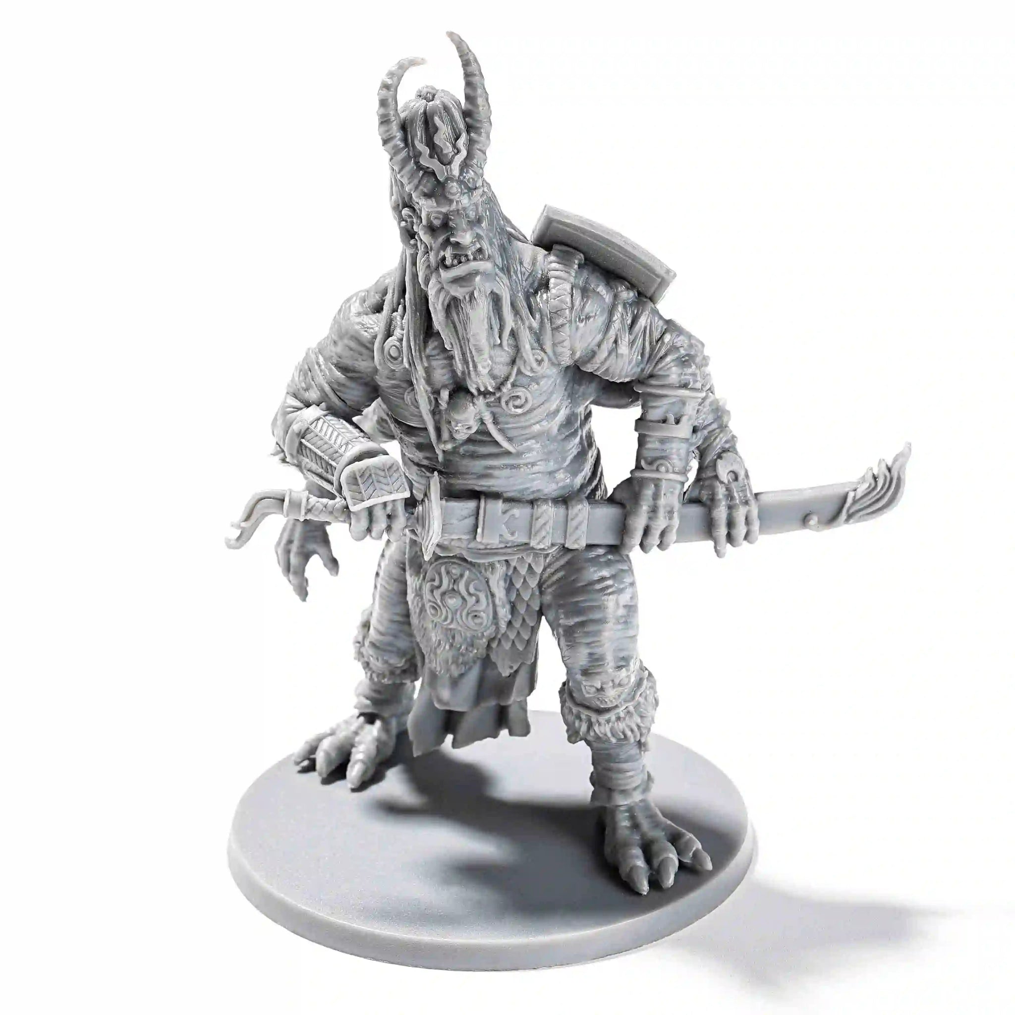 RPG Miniatures - D&D Blade Runner with base - Bear Dice