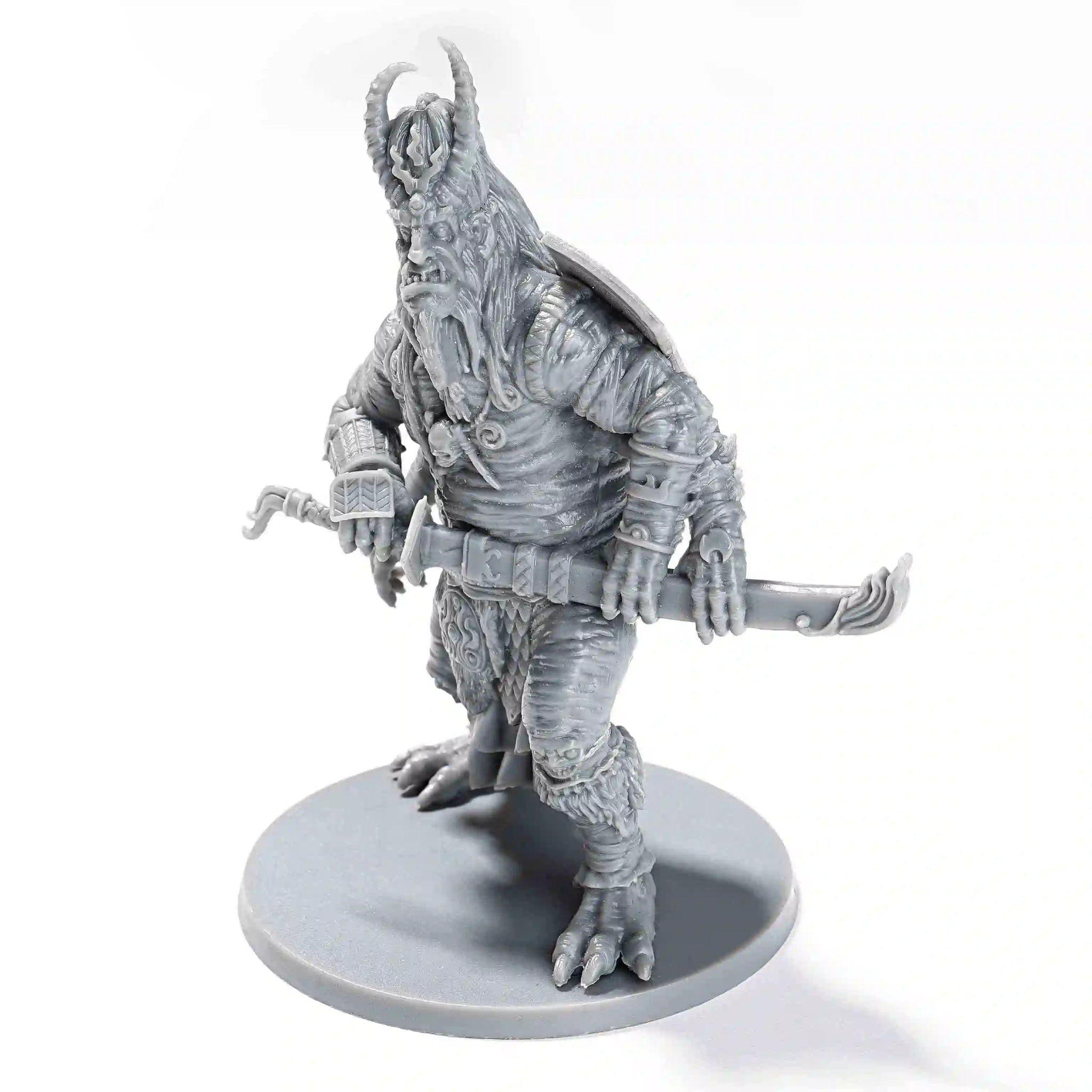 RPG Miniatures - D&D Blade Runner with base - Bear Dice