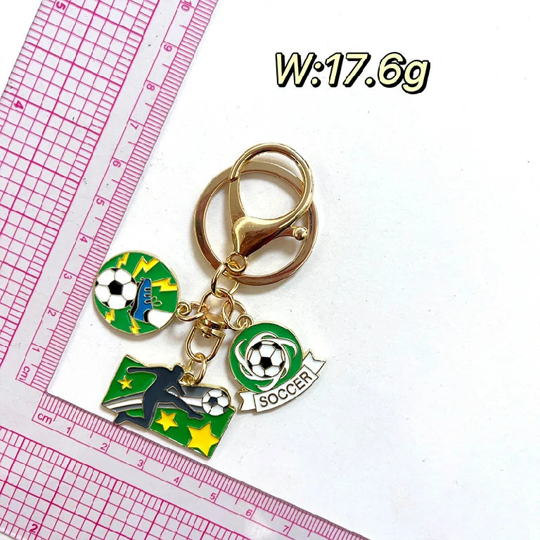 World Cup Creative Zinc Alloy Soccer Ball Keychain
