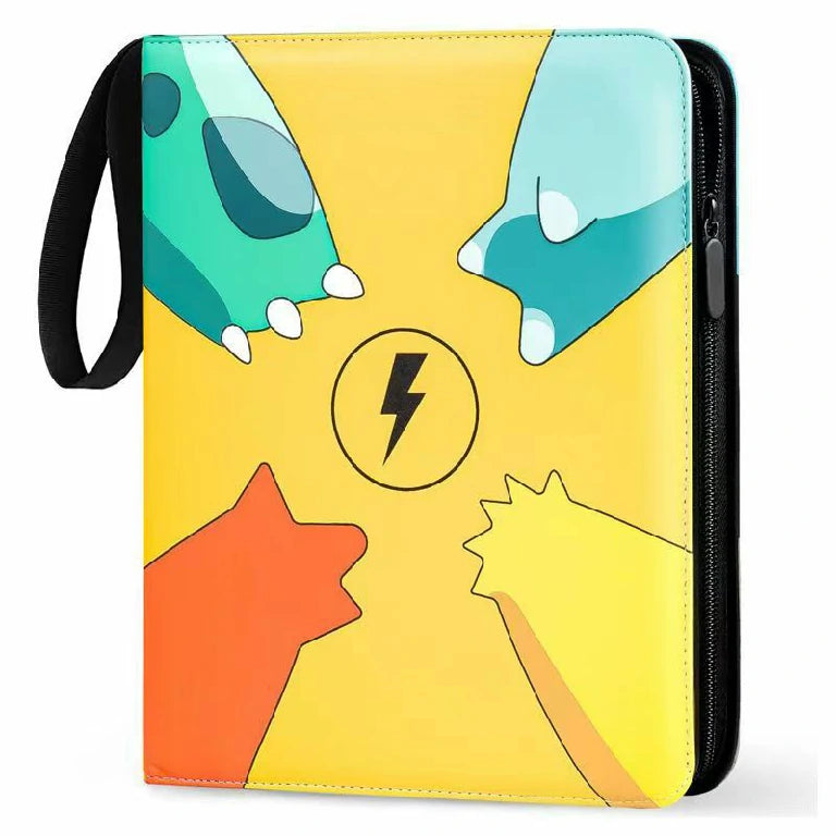 Pokémon game card collection album, four-piece chain storage album