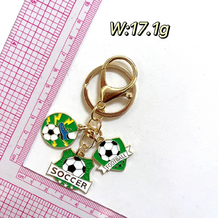 World Cup Creative Zinc Alloy Soccer Ball Keychain