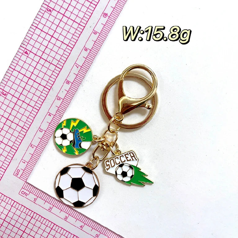 World Cup Creative Zinc Alloy Soccer Ball Keychain
