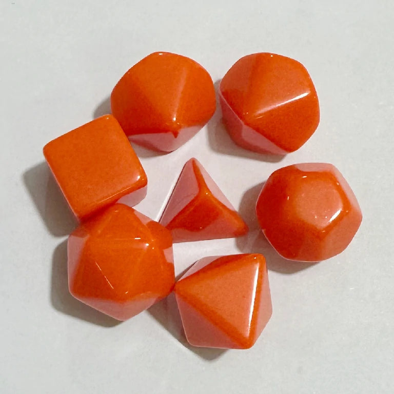 Customizable Acrylic Dice Sets – Engraved & Printed Designs, Text, Symbols & More