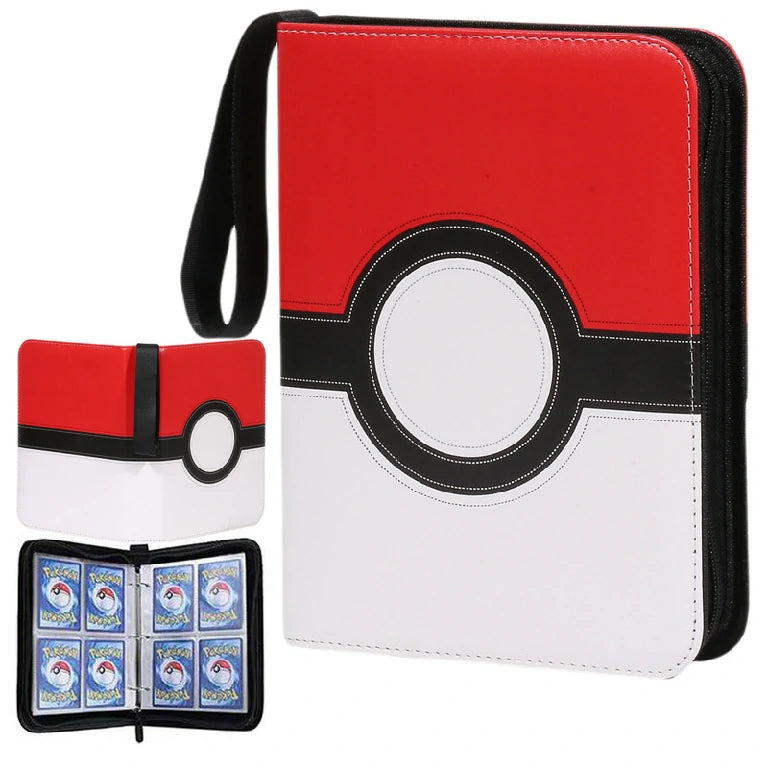 Pok Ball Card Zipper Storage Bag  400 Slot Pokmon TCG Album | Bear Dice