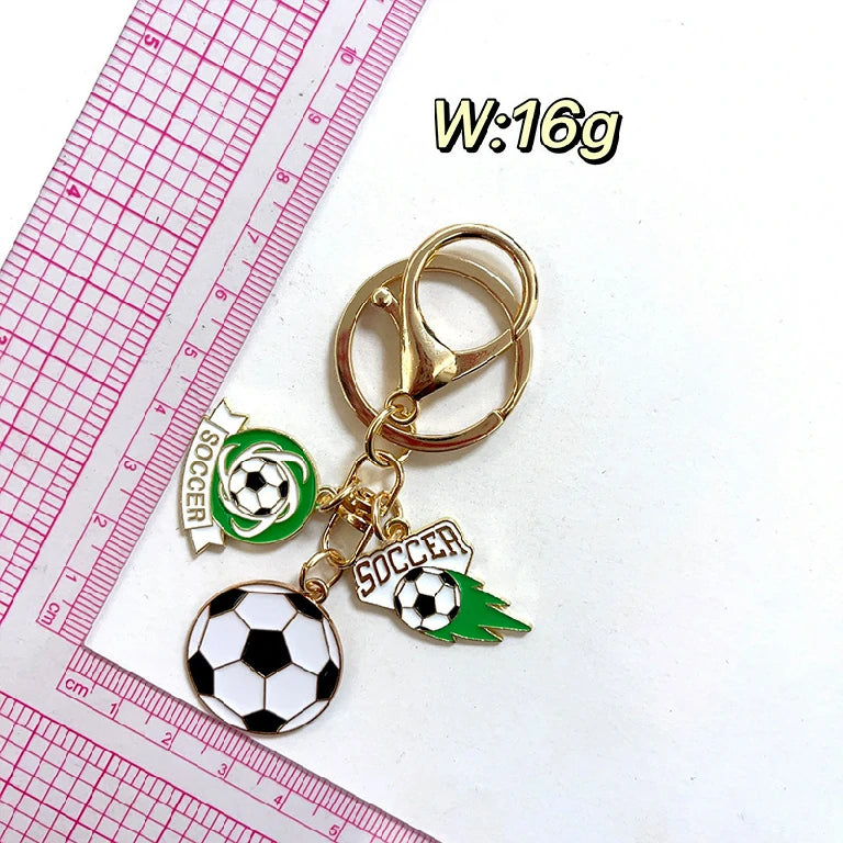 World Cup Creative Zinc Alloy Soccer Ball Keychain