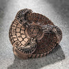 Unique DND Roulette Dice Spinner: 7 in 1 Metal Dragon Fidget Spinner Dice - Bear Dice