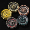 Unique Metal DND Dice Spinner - Spinning Steel Ball D20 Roulette Dice - Bear Dice