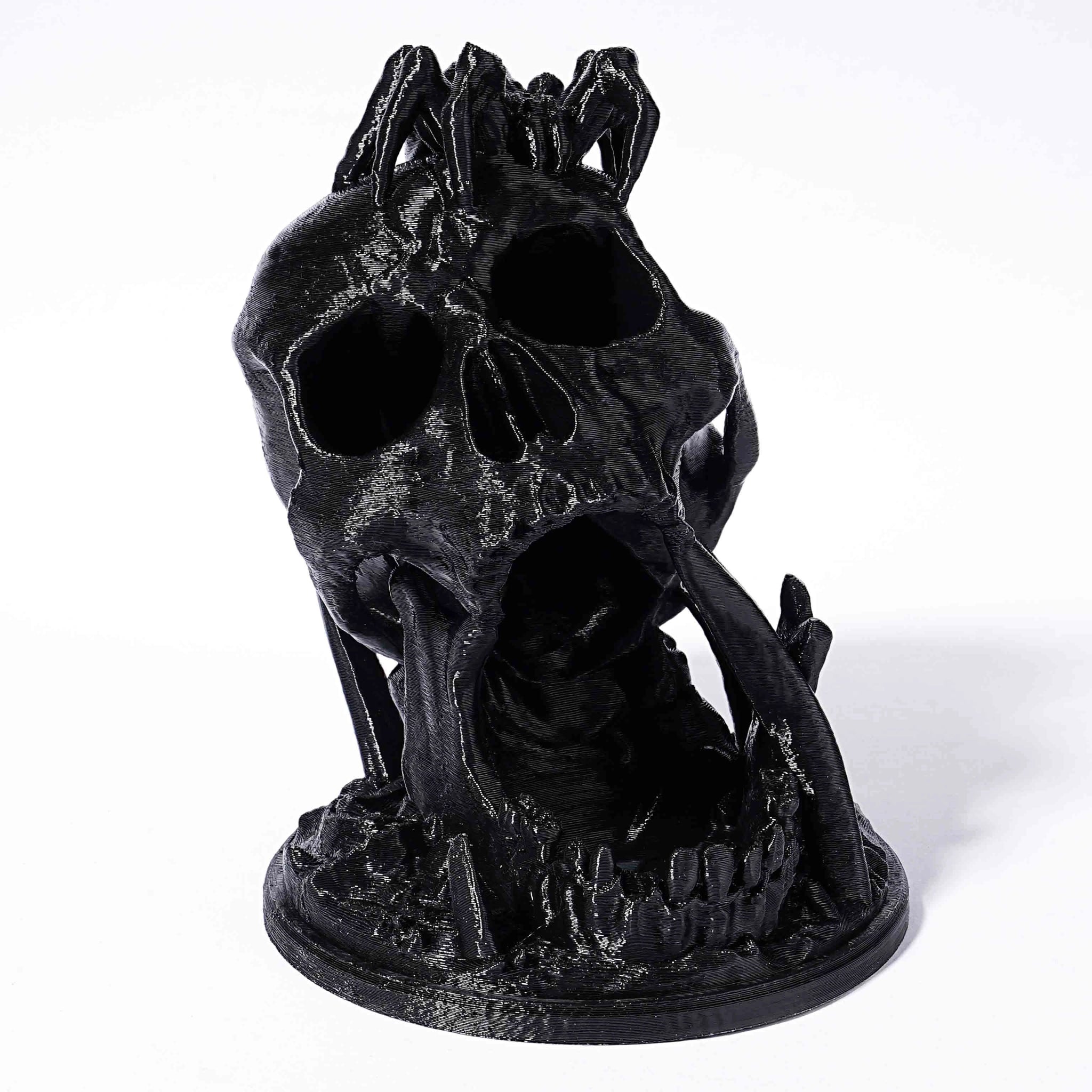 Unique spider skull dice tower suitable for all kinds of mini dice and small size dnd dice - Bear Dice