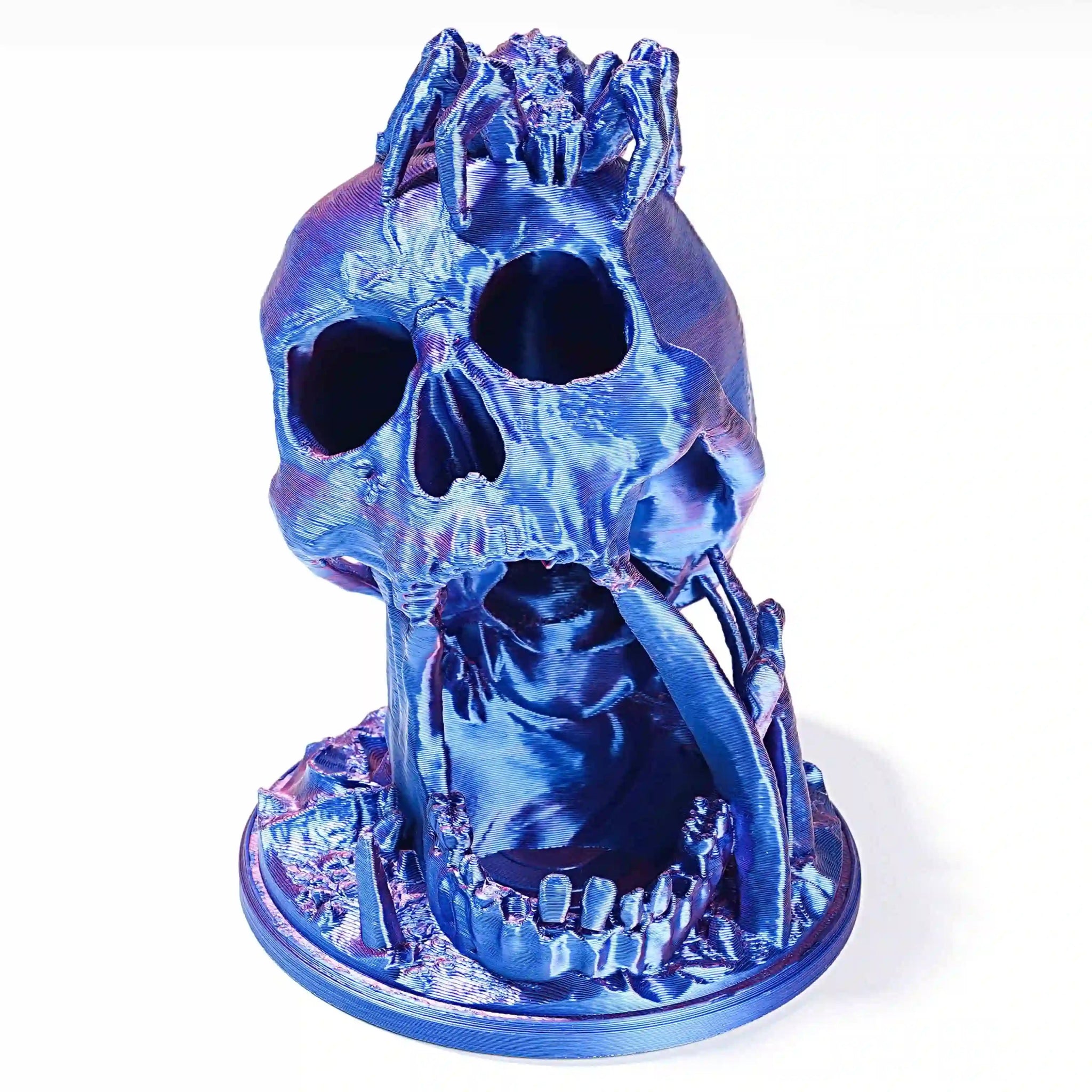 Unique spider skull dice tower suitable for all kinds of mini dice and small size dnd dice - Bear Dice