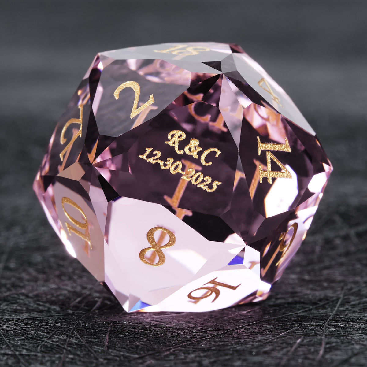 Customer-designed custom dice from the BearDice® community